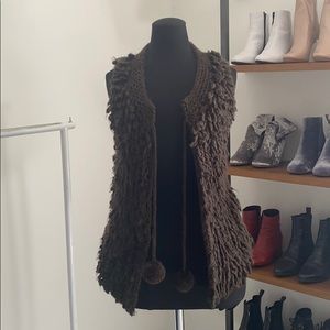 Forever 21 Chocolate Brown Sweater Vest | Size S